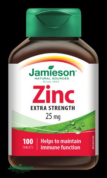 JAMIESON Zinc 25 mg 100 tabliet