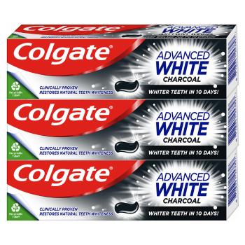 COLGATE Zubná pasta Advanced Whitening Charcoa 3 x 75 ml