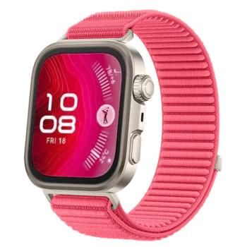 NYLON Vymeniteľný remienok pre Huawei Watch Fit 4 / Fit 4 Pro tmavoružový