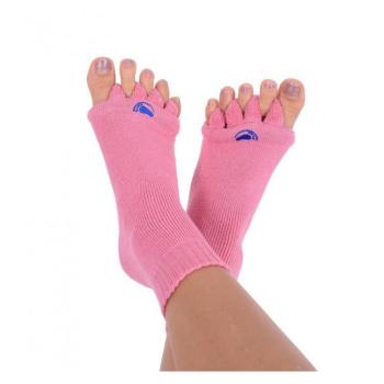 HAPPY FEET Adjustačné ponožky pink veľkosť M