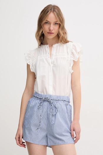 Košeľa Pepe Jeans DIALLO dámska, biela farba, regular, PL305028
