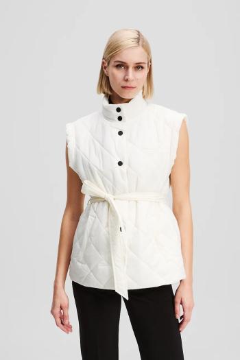Vesta Karl Lagerfeld dámska, biela farba, prechodná, A3W15045