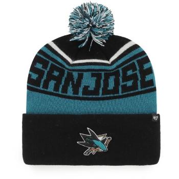 47 NHL SAN JOSE SHARKS STYLUS CUFF KNIT Zimní čepice, černá, velikost