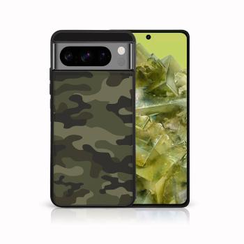 MY ART Ochranný kryt pre Google Pixel 8 Pro GREEN CAMO (235)