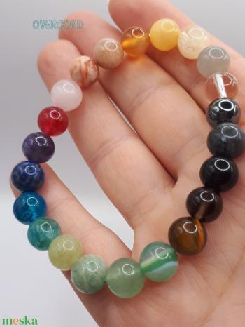 RAINBOW (natural) ásvány karkötő