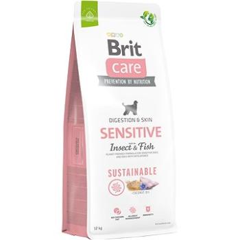 Brit Care Dog Sustainable s hmyzom a rybou Sensitive 12 kg (8595602559190)