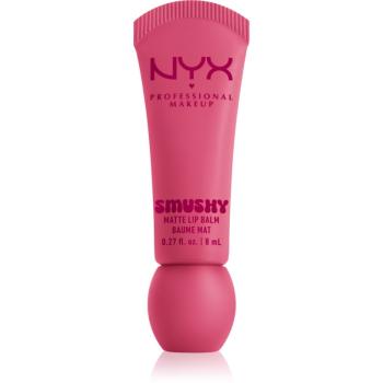 NYX Professional Makeup Smushy Matte Lip Balm ajakbalzsam matt hatással árnyalat Swipe Sesh 8 ml