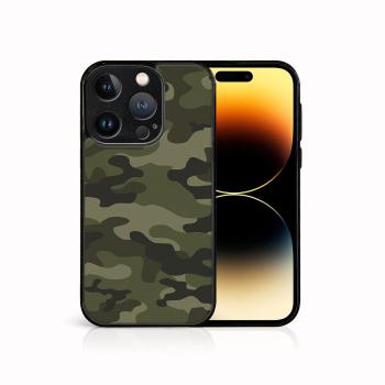 MY ART Ochranný kryt pre Apple iPhone 15 Pro GREEN CAMO (235)