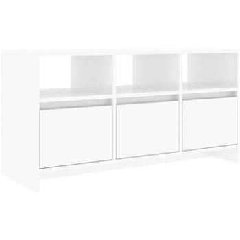 SHUMEE biely s vysokým leskom 102 × 37,5 × 52,5 cm (809806)