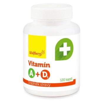 WOLFBERRY Vitamín A + D3 120 kapsúl
