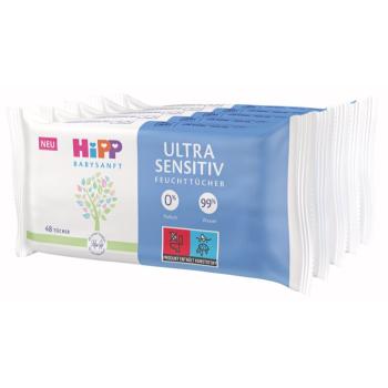 Hipp Babysanft Ultra Sensitive vlhčené obrúsky pre deti 5x48 ks