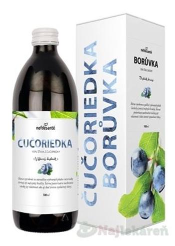 Nefdesanté ČUČORIEDKA šťava 500 ml