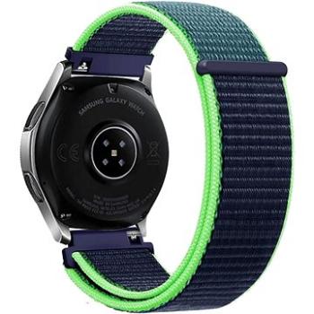 Eternico Airy Universal Quick Release 20 mm Night Blue and Green edge (AET-UN20AY-NiBlG)