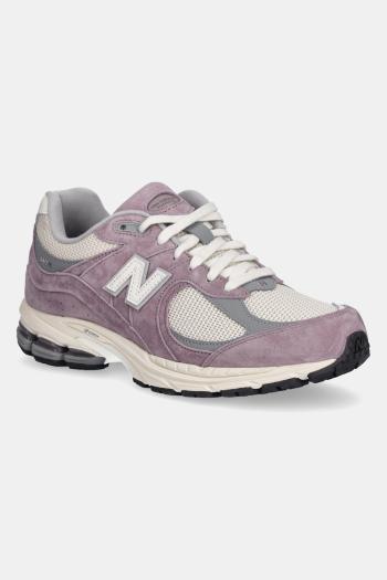Semišové tenisky New Balance U2002 fialová farba, U2002RRB