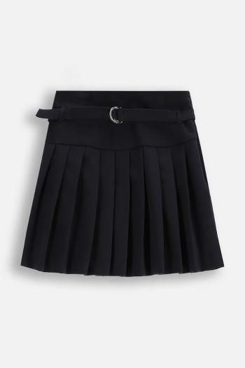 Sukňa Coccodrillo tmavomodrá farba, mini, áčkový strih, ELEGANT JUNIOR GIRL