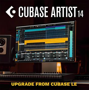 Steinberg Cubase Artist 14 Upgrade LE (Digitálny produkt)