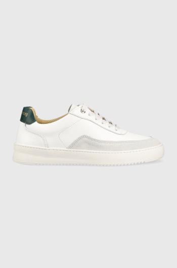 Kožené tenisky Filling Pieces Mondo Squash biela farba, 46733331901