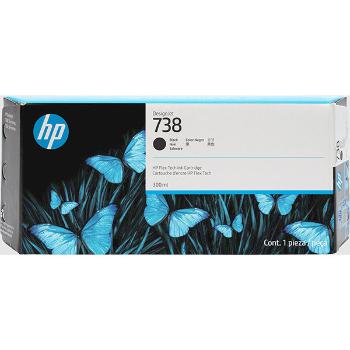 HP originál ink 498N8A, HP 738, čierna, 300ml