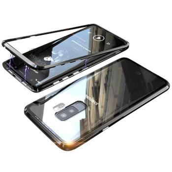 Magnetický obal 360 Samsung Galaxy S9 Plus čierny