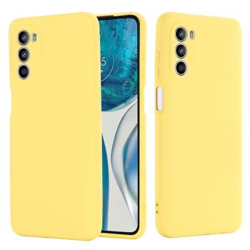 RUBBER Ochranný kryt Motorola Moto G52 / G82 5G žltý