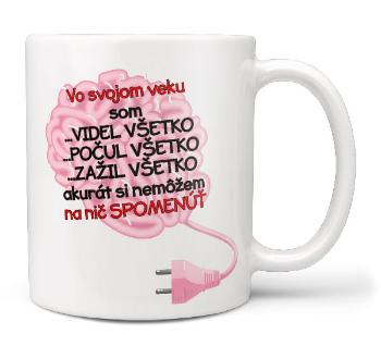 Hrnček Vo svojom veku (Náplň hrnčeka: Žiadna)