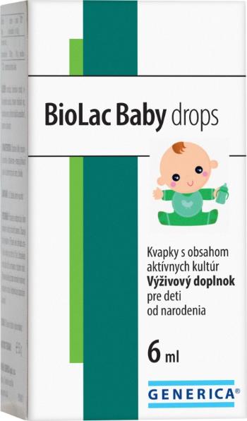 GENERICA BioLac Baby drops kvapky 6 ml