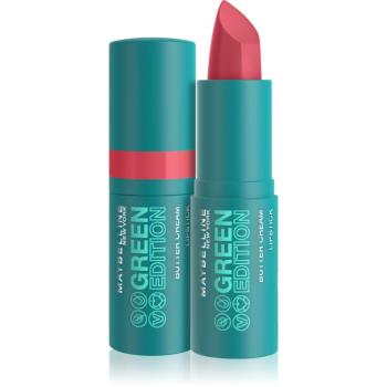 MAYBELLINE NEW YORK Green Edition krémový rúž s hydratačným účinkom odtieň 008 Floral 3.4 g