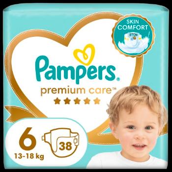 PAMPERS Premium Care S6, 13+kg 38 ks