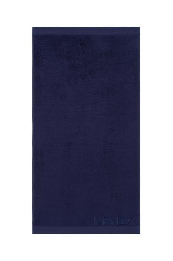 Malý bavlnený uterák Kenzo Iconic Navy 55x100 cm