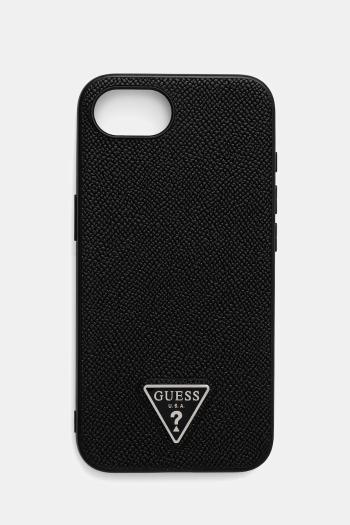 Puzdro na mobil Guess iPhone 16e čierna farba, GUHMPSE4PGTSPSK