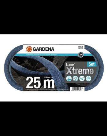 GARDENA Kit de 25 m de furtun textil Liano Xtreme