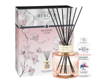 Maison Berger Paris Darčeková sada tyčinkový difuzér Bolero ružový + náplň Magnólie 180 ml