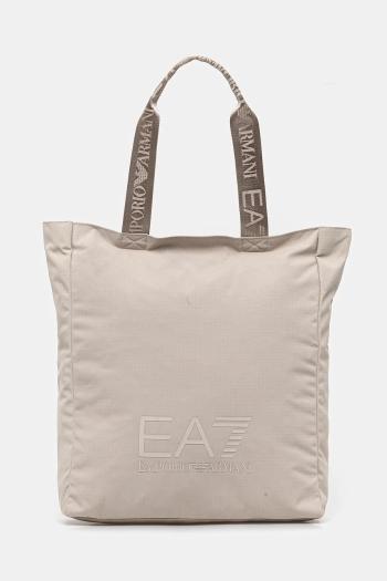 Kabelka EA7 Emporio Armani béžová farba, AF13820.7X000115