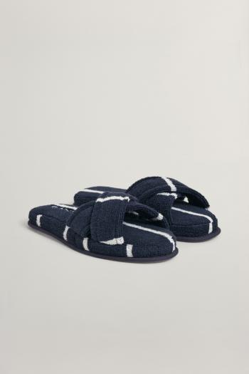 OTTHONI CIPŐ GANT STRIPE CROSS SLIPPERS S/M EVENING BLUE