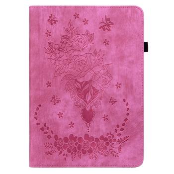 ART FLOWERS Zaklápacie puzdro pre Huawei MediaPad M5 Lite 10" tmavoružové