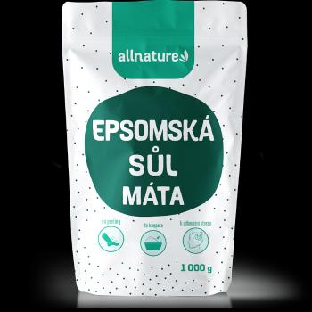 ALLNATURE Epsomská soľ Mäta 1000 g