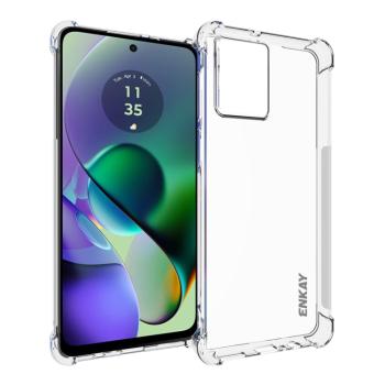 ENKAY AIRBAG Extra odolný kryt Motorola Moto G54 5G / G54 5G Power Edition priehľadný