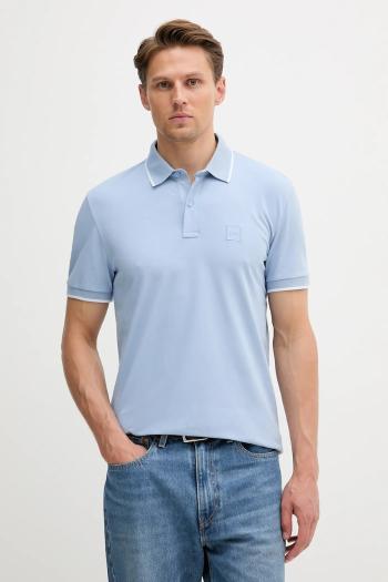 Polo tričko BOSS Orange pánske, jednofarebné, 50507699