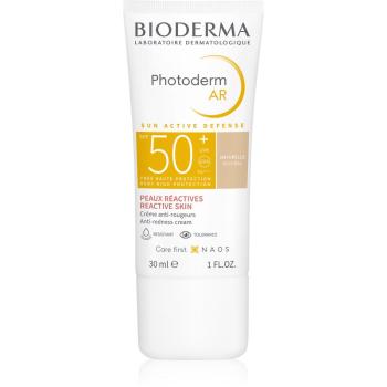 Bioderma Photoderm AR tónovací ochranný krém pre veľmi citlivú pleť so sklonom k začervenaniu SPF 50+ odtieň Natural 30 ml