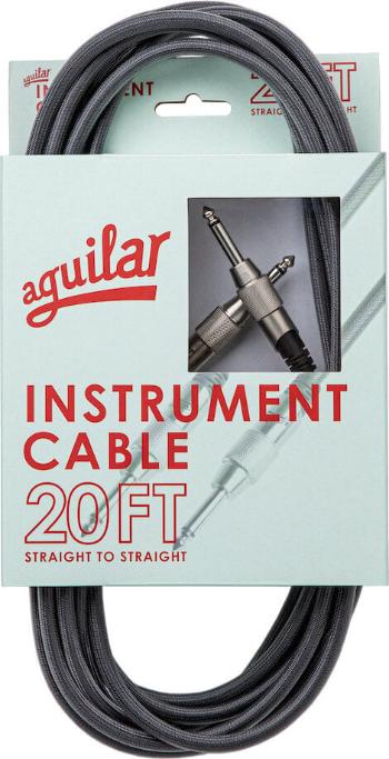 Aguilar INST-20SS 20ft / 6‚10 m Rovný - Rovný Nástrojový kábel