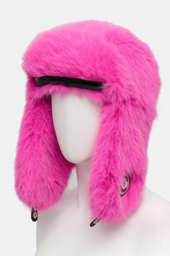 Čiapka Sprayground ružová farba, z hrubej pleteniny, 910HW409NSZ