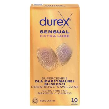 DUREX Sensual extra lube 10 kusov