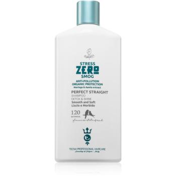 Tecna Zero Perfect Straight čiastiaci detoxikačný šampón 400 ml