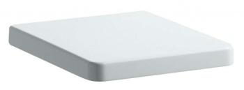 Laufen - Living City Sedadlo s poklopom, 468 mm x 368 mm, so spomaľovacím mechanizmom, antibakteriálna úprava, biela H8924343000001
