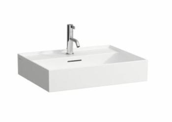 Umývadlo Laufen Kartell By Laufen 60x46 cm otvor pre batériu uprostred H8103330001041
