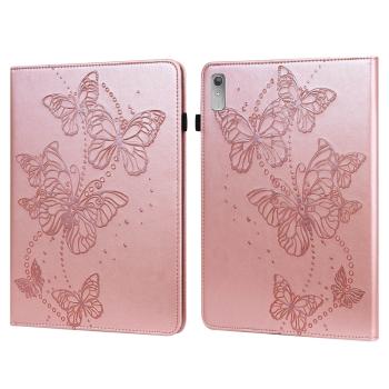 ART BUTTERFLY Zaklápacie puzdro pre Lenovo Tab P11 Gen 2 ružové