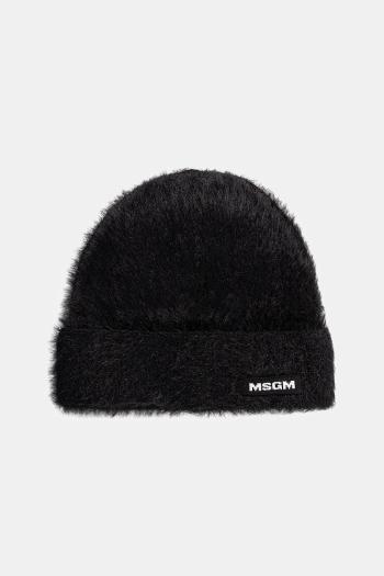 Čiapka s prímesou vlny MSGM čierna farba, 3941MDL12.257751