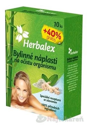 Herbalex bylinné náplasti na očistu organizmu 14 ks