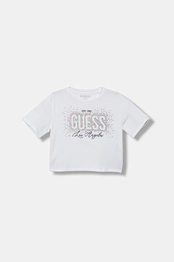 Detské tričko Guess biela farba, J5YI23 K6YW4