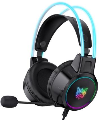 Onikuma X15 PRO Double-Head Beam RGB Wired Gaming Headset Čierna PC slúchadlá